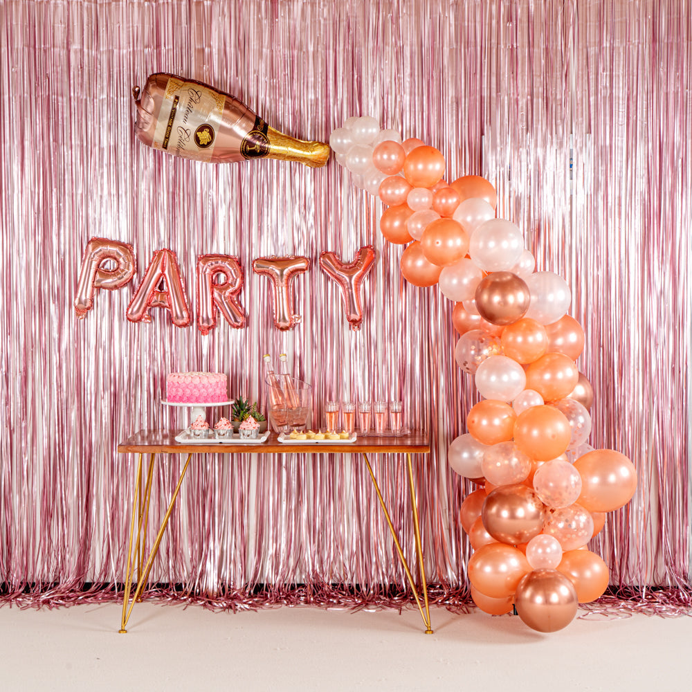 Balloonify Champagne Bottle Balloon Arch / Garland Kit - 90 Pieces - 1 count box