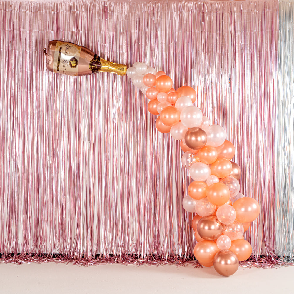 Balloonify Champagne Bottle Balloon Arch / Garland Kit - 90 Pieces - 1 count box
