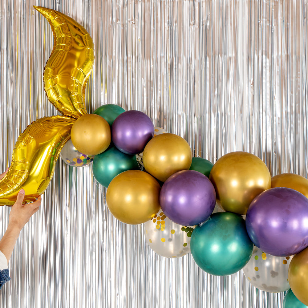 Balloonify Confetti Mermaid Balloon Arch / Garland Kit - 44 Pieces - 1 count box