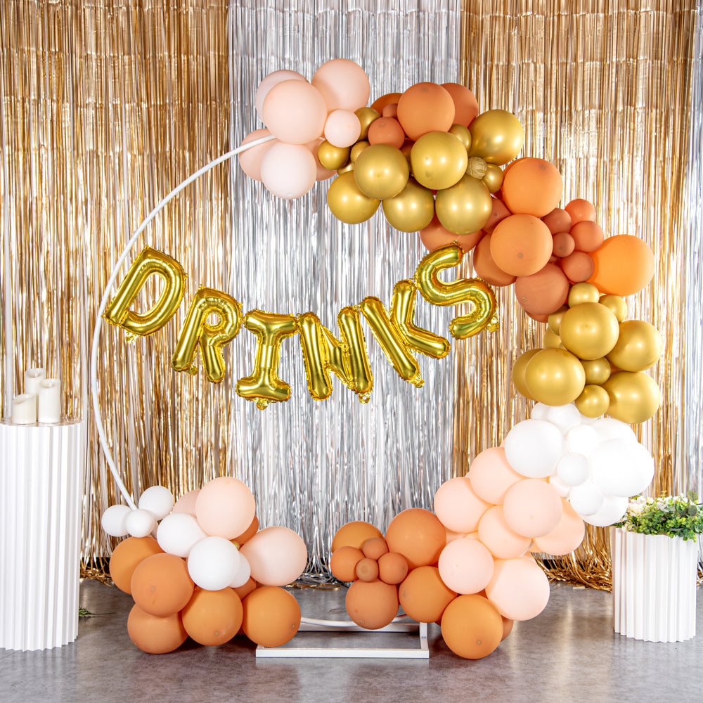 Balloonify Gold Mylar Letter I Balloon - 16" - 1 count box