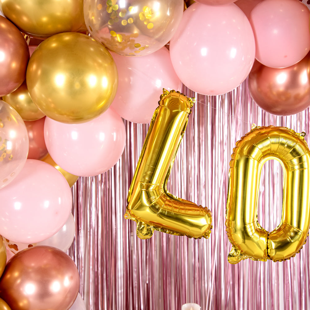 Balloonify Gold Mylar Letter L Balloon - 16" - 1 count box