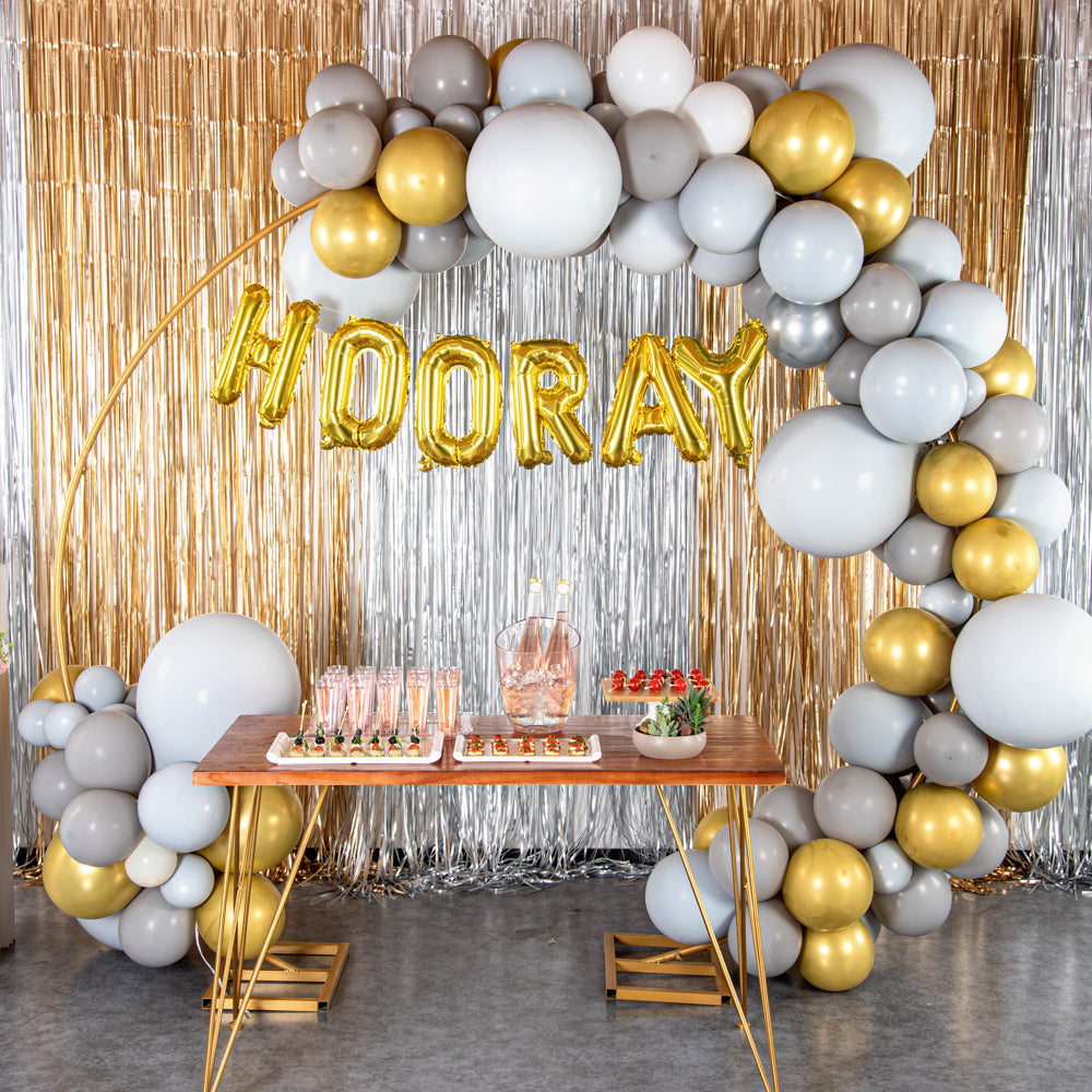 Balloonify Gold Mylar Letter O Balloon - 16" - 1 count box