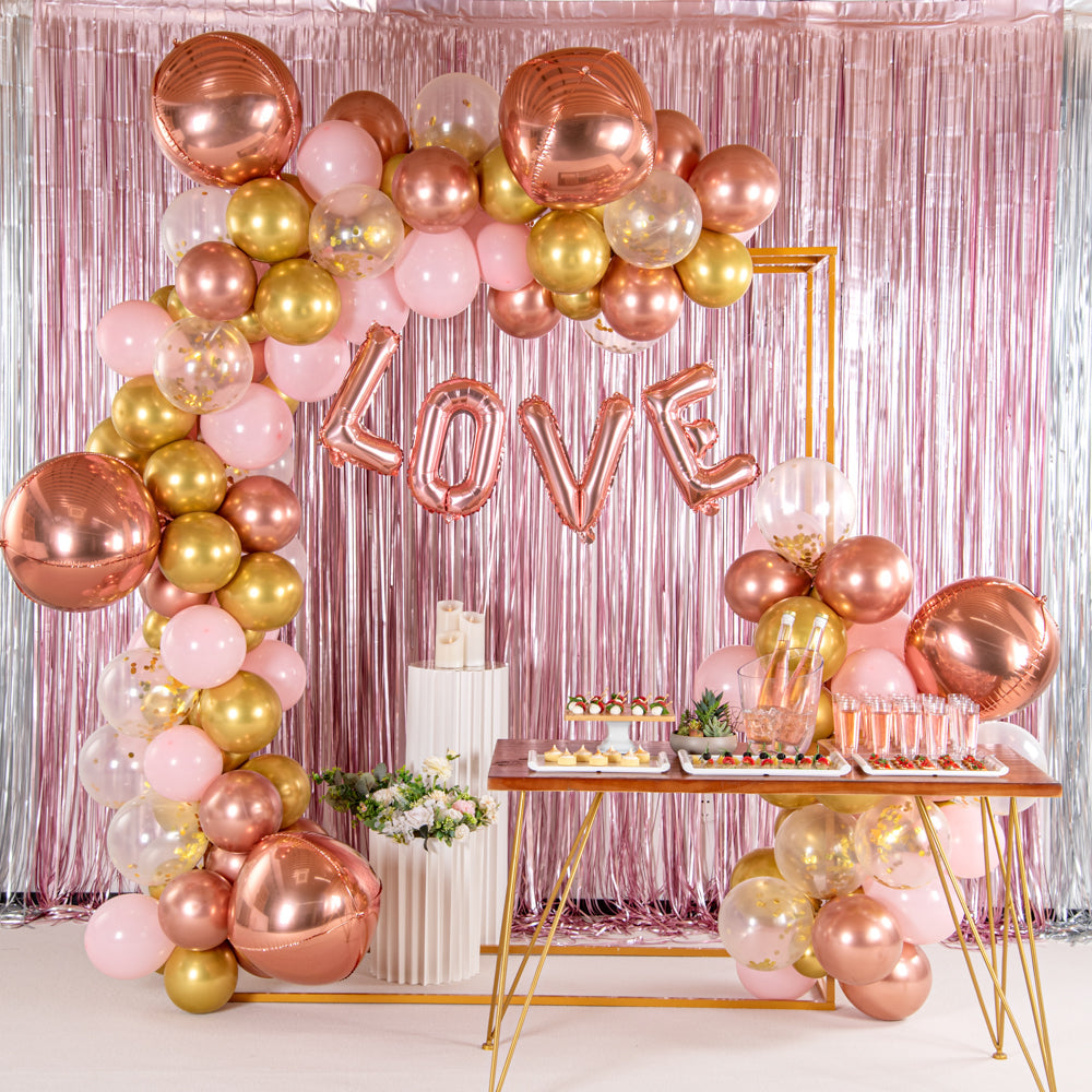Balloonify Rose Gold Mylar Letter O Balloon - 16" - 1 count box
