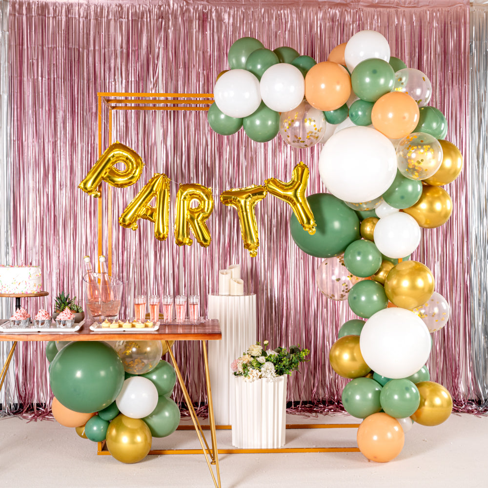 Balloonify Gold Mylar Letter P Balloon - 16" - 1 count box