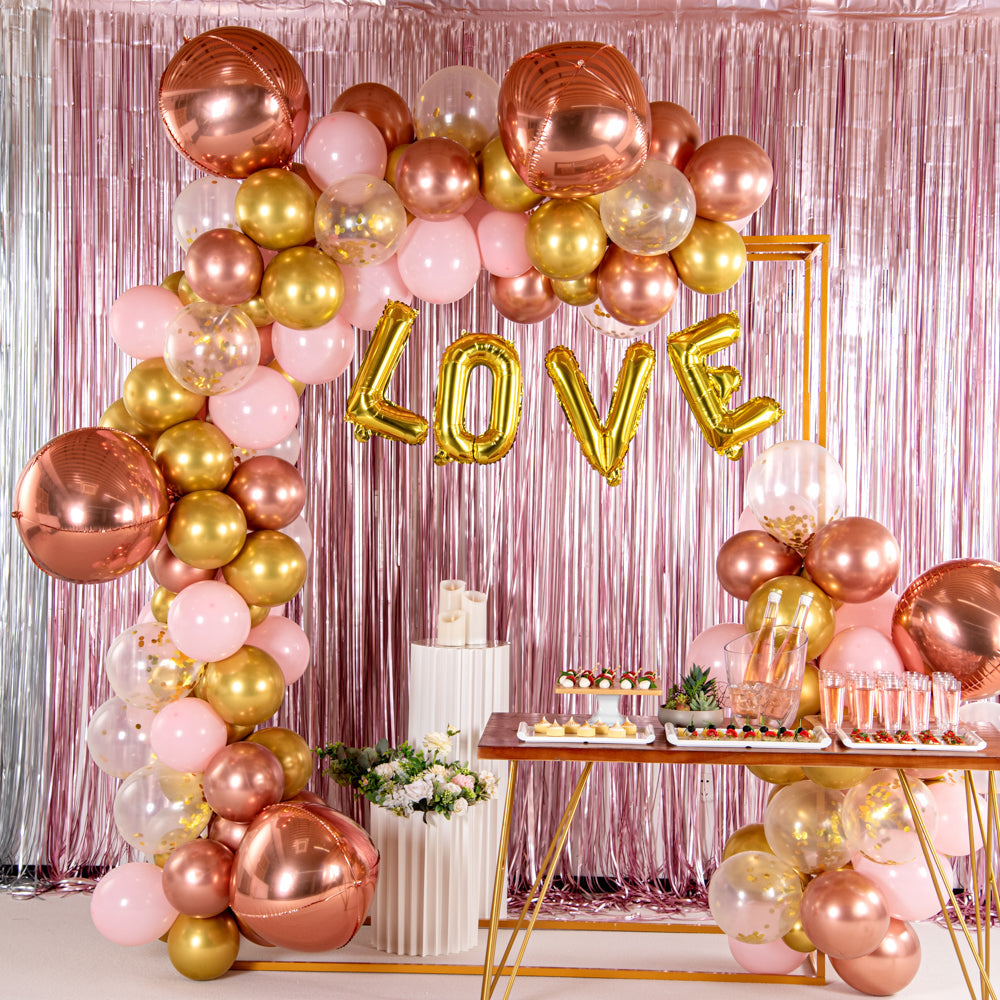 Balloonify Gold Mylar Letter V Balloon - 16" - 1 count box