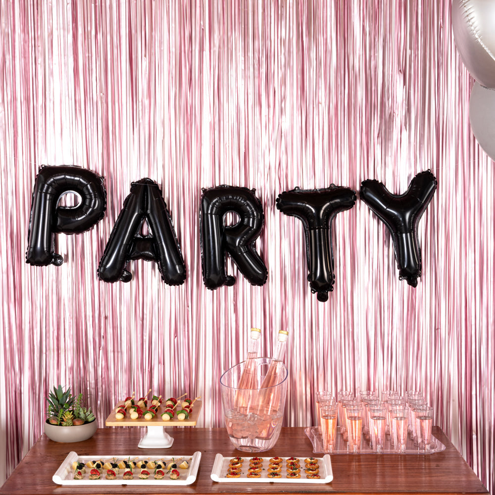 Balloonify Black Mylar Letter Y Balloon - 16" - 1 count box