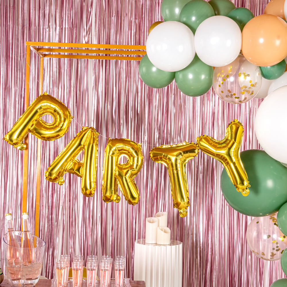 Balloonify Gold Mylar Letter Y Balloon - 16" - 1 count box
