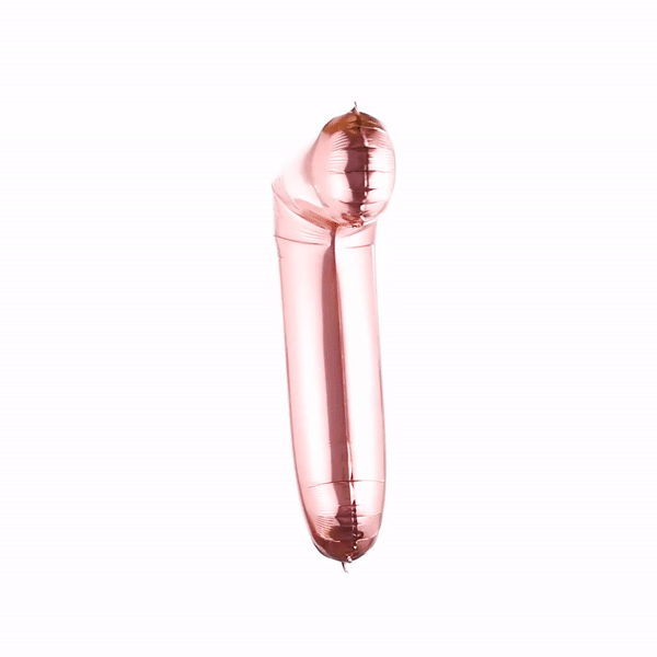 Balloonify Rose Gold Mylar Number 7 Balloon - 40" - 1 count box