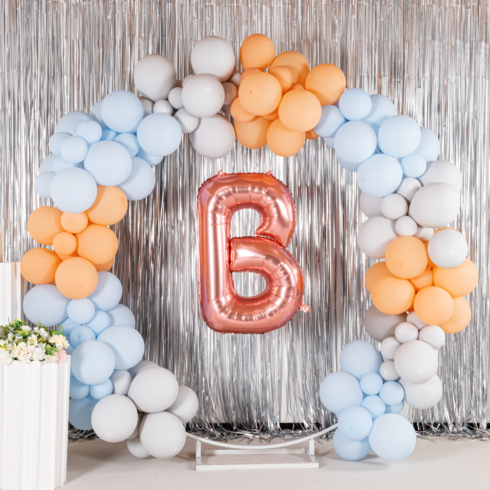 Balloonify Rose Gold Mylar Letter B Balloon - 40" - 1 count box