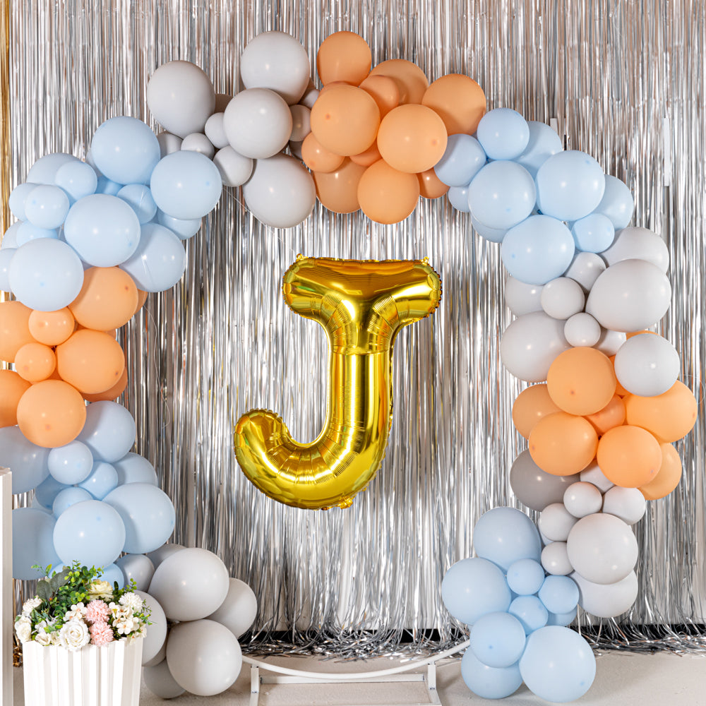 Balloonify Gold Mylar Letter J Balloon - 40" - 1 count box