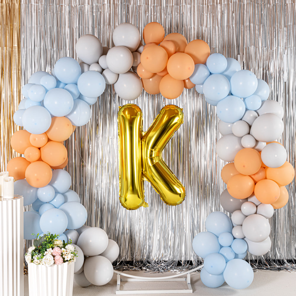 Balloonify Gold Mylar Letter K Balloon - 40" - 1 count box