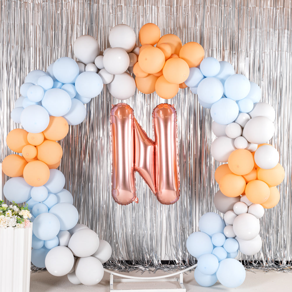 Balloonify Rose Gold Mylar Letter N Balloon - 40" - 1 count box