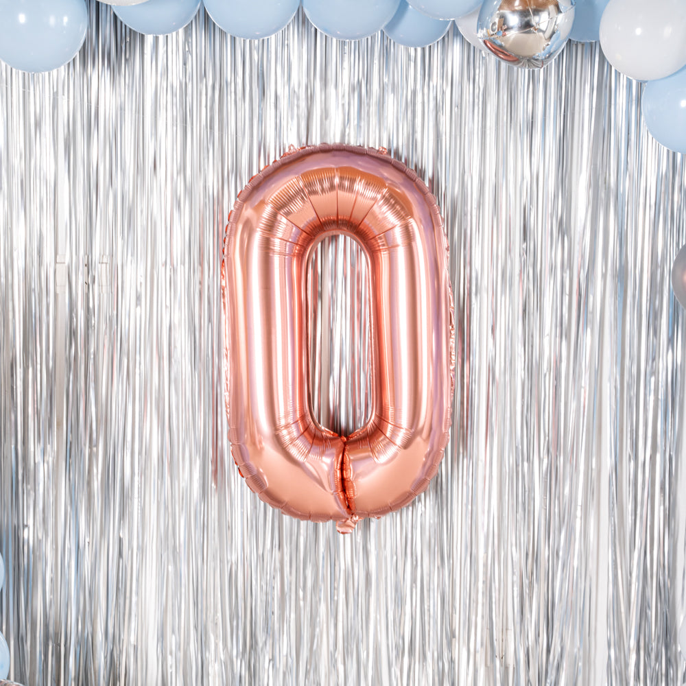 Balloonify Rose Gold Mylar Letter O Balloon - 40" - 1 count box