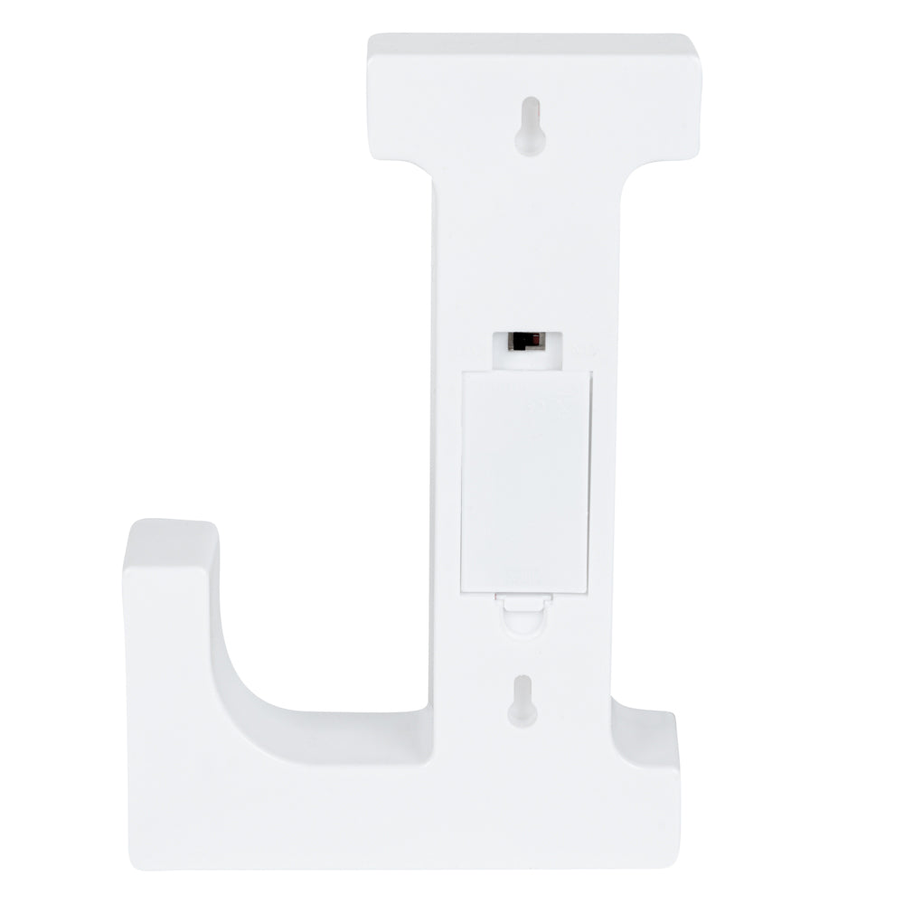 Illumify White LED Marquee Letter L Sign - 8 3/4" - 1 count box