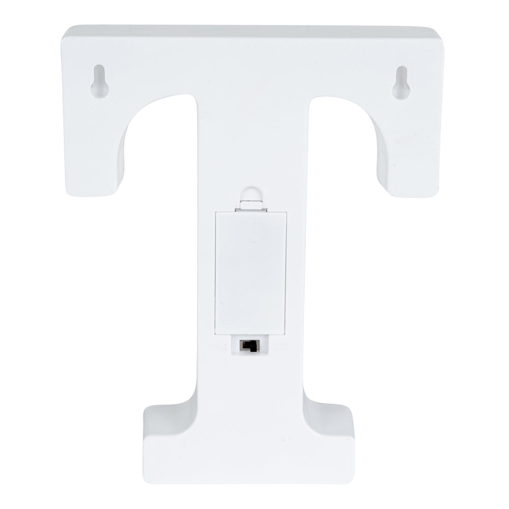 Illumify White LED Marquee Letter T Sign - 8 3/4" - 1 count box