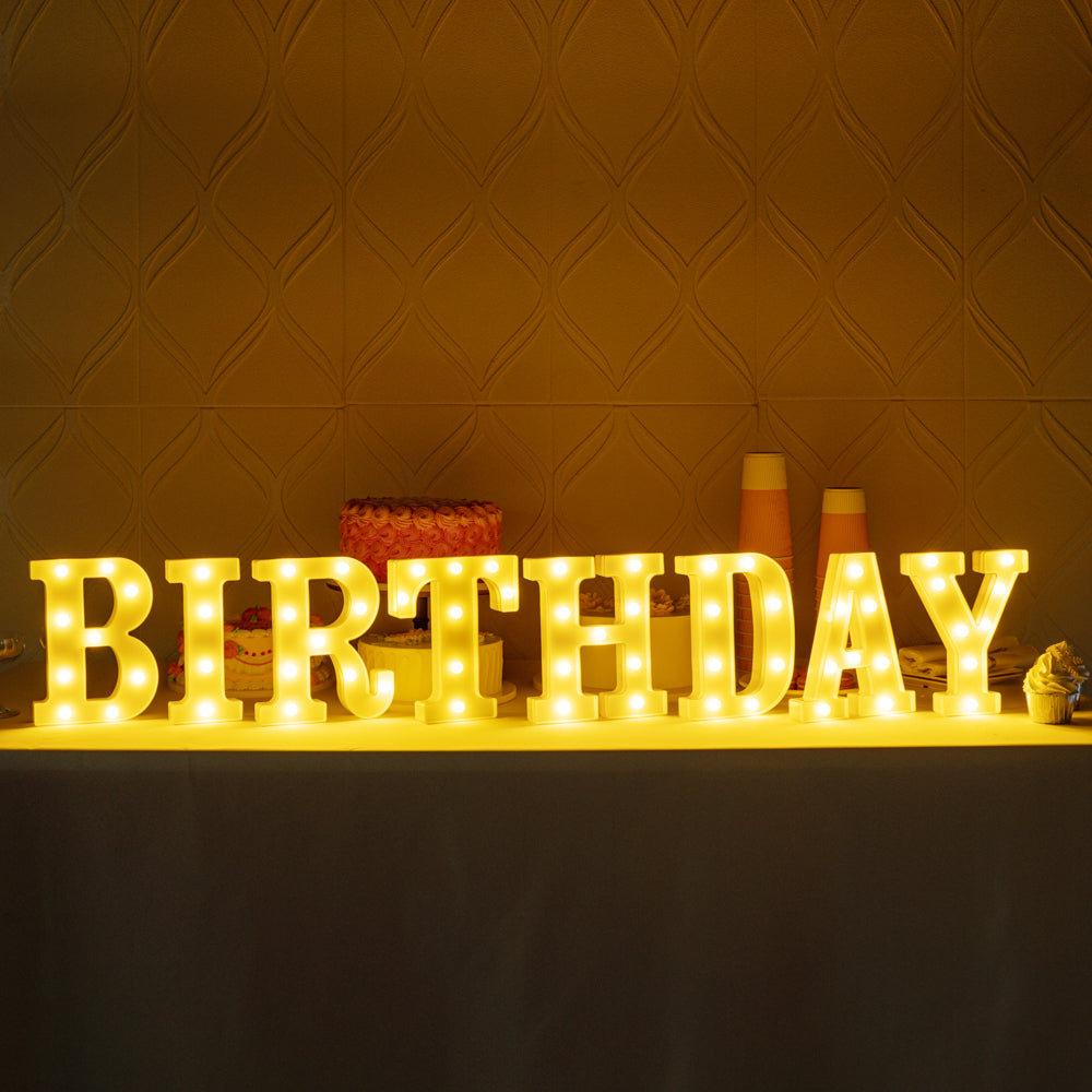 Illumify White LED Marquee Letter T Sign - 8 3/4" - 1 count box