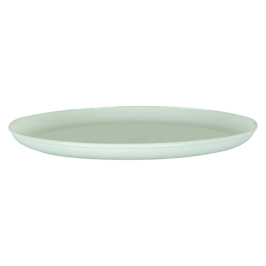Moderna Round Mint Green Plastic Plate - 6 1/4" x 6 1/4" x 1/2" - 200 count box