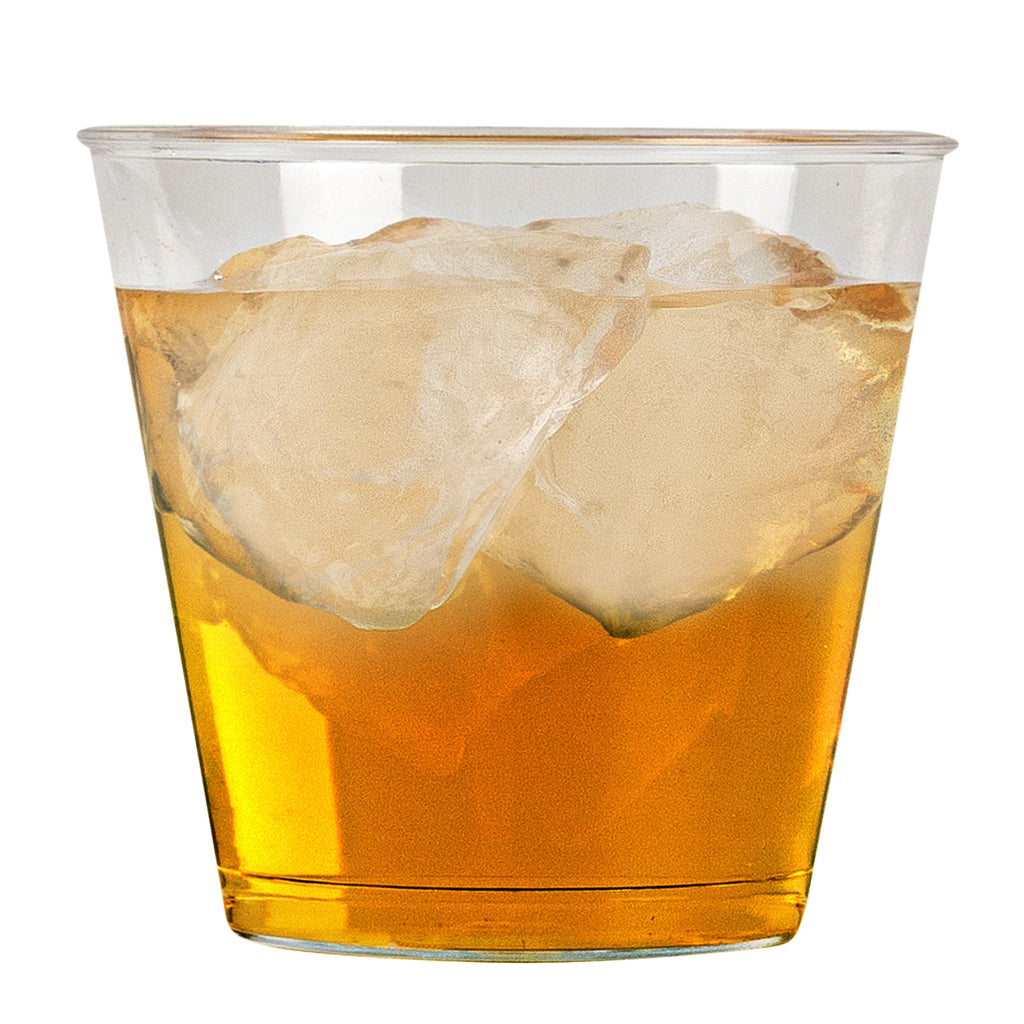 Chef 101 1 oz Clear Plastic Shot Glass - 1 3/4" x 1 3/4" x 1 1/2" - 500 count box