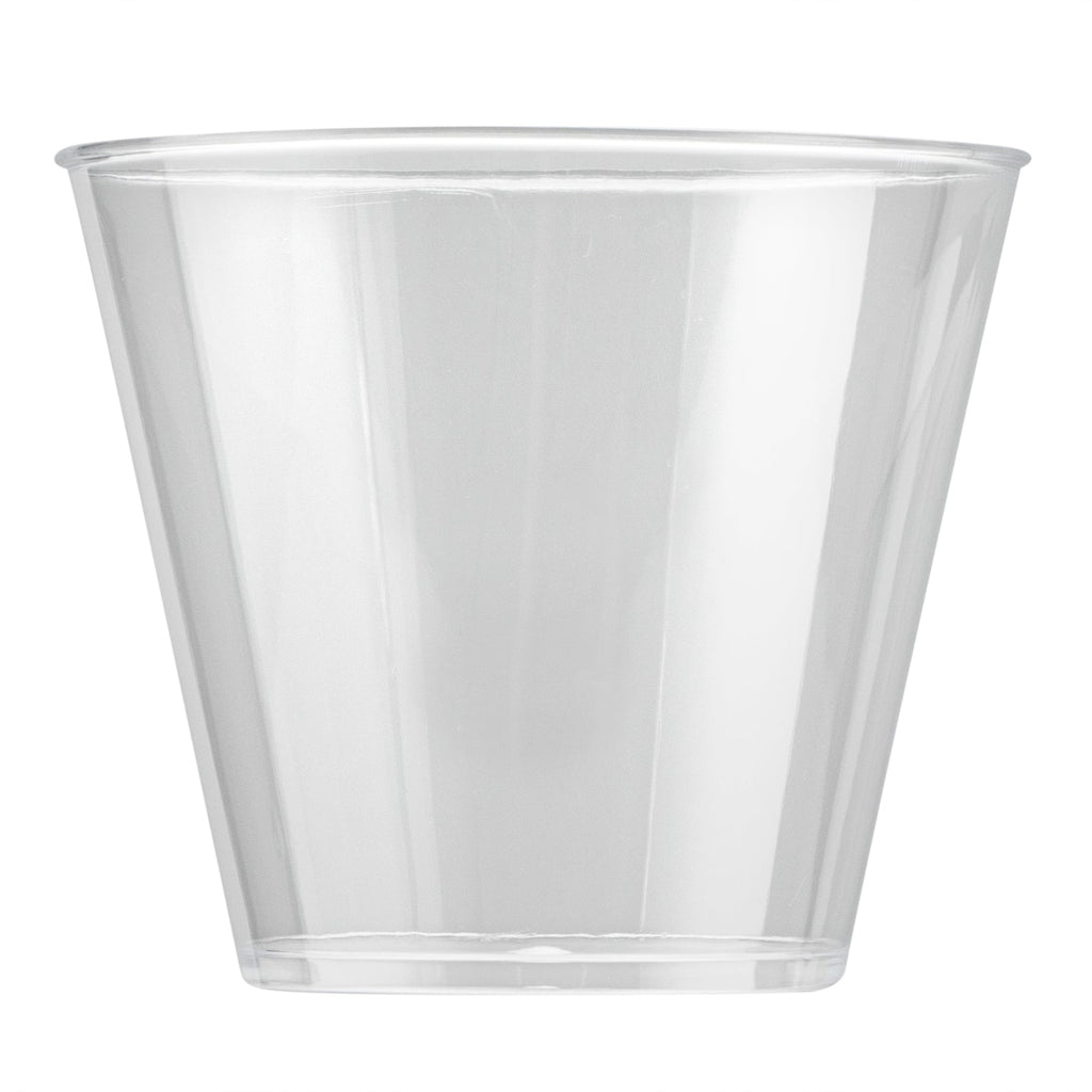 Chef 101 5 oz Clear Plastic Tumbler - 2 3/4" x 2 3/4" x 2 1/4" - 500 count box