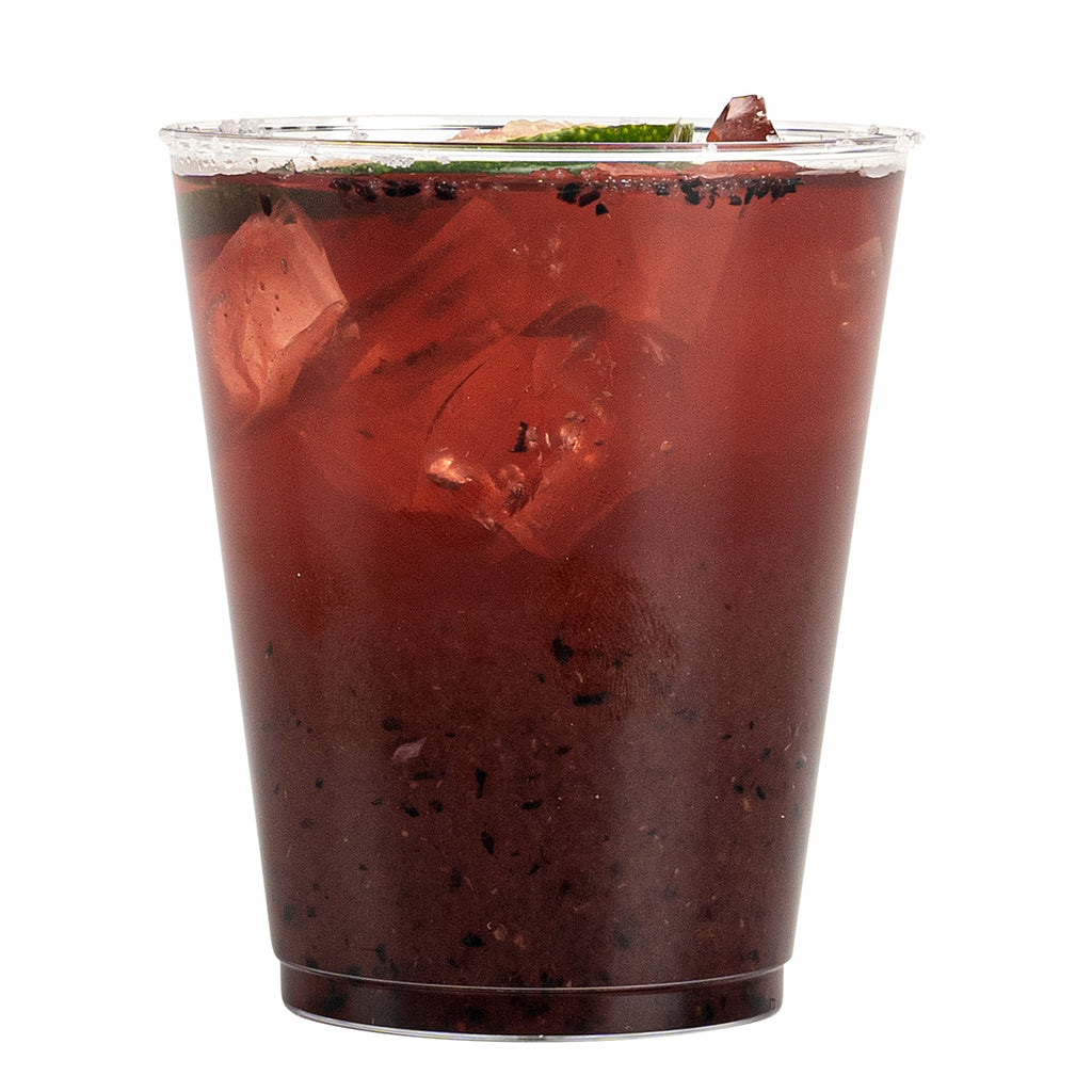 Chef 101 7 oz Clear Plastic Tumbler - 2 3/4" x 2 3/4" x 3 1/4" - 20 count box