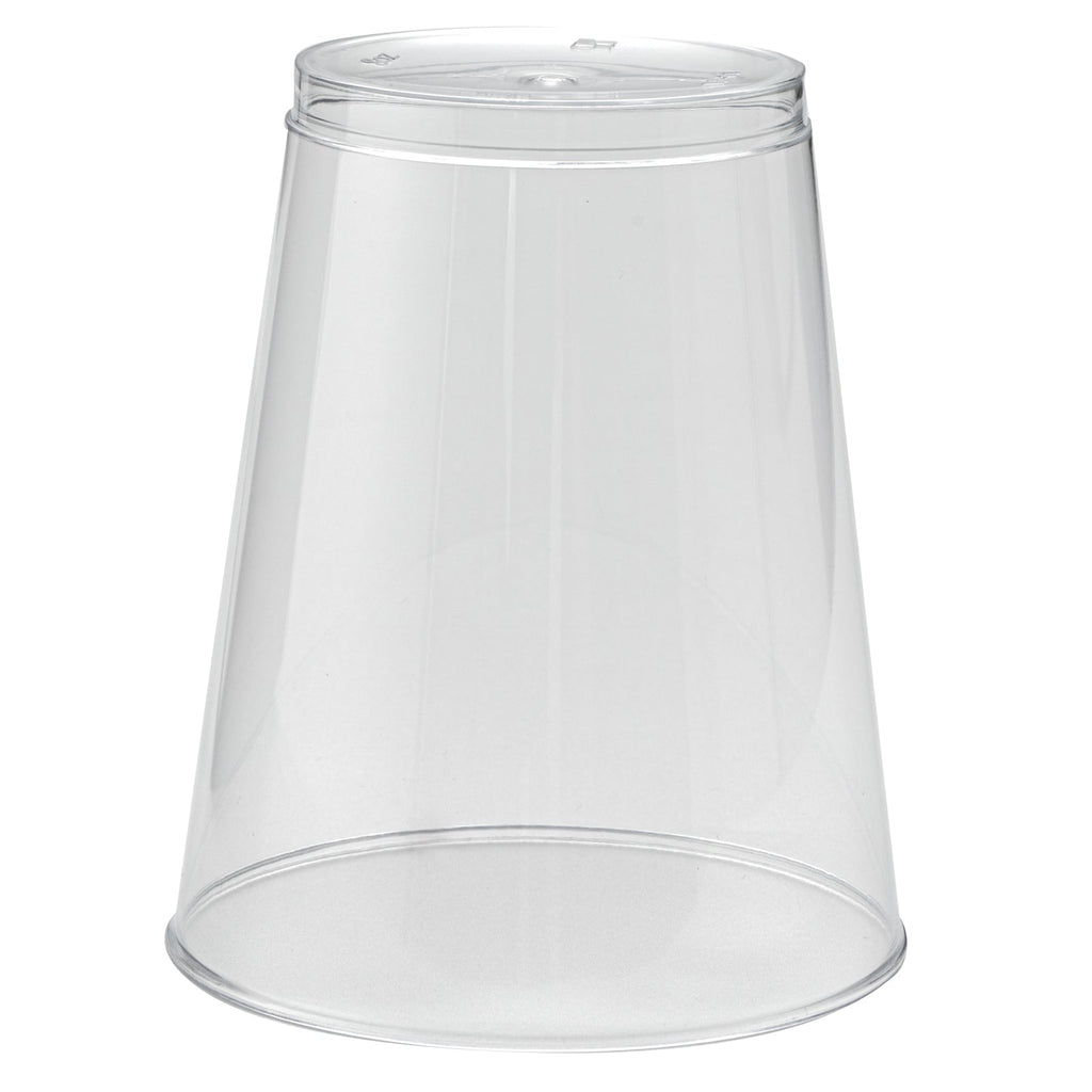 Chef 101 8 oz Clear Plastic Tumbler - 3" x 3" x 3 1/4" - 500 count box