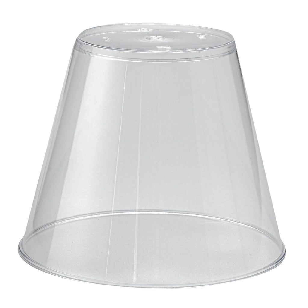 Chef 101 9 oz Clear Plastic Tumbler - 3 1/2" x 3 1/2" x 2 3/4" - 500 count box