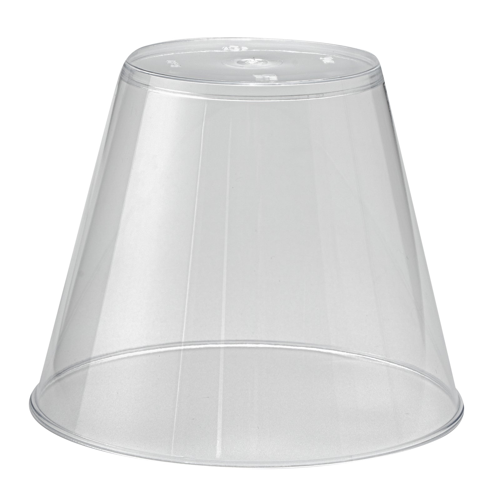 Chef 101 9 oz Clear Plastic Tumbler - 3 1/2" x 3 1/2" x 2 3/4" - 500 count box