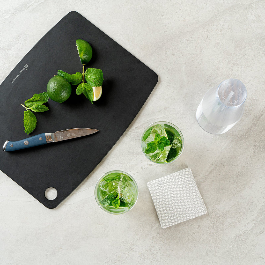Chef 101 14 oz Clear Plastic Tumbler - 3 1/4" x 3 1/4" x 4 3/4" - 500 count box