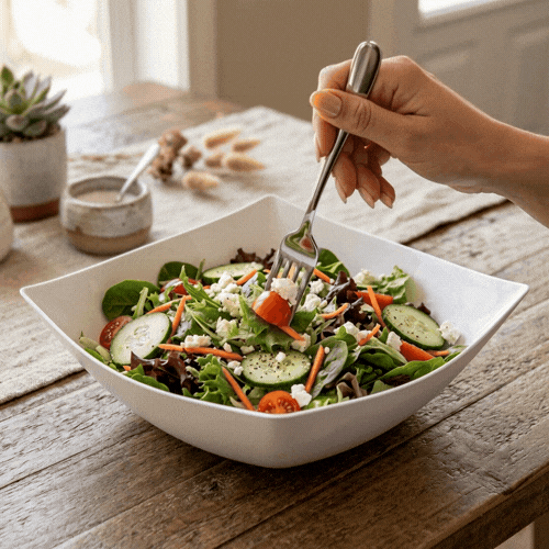 Moderna 128 oz Square White Plastic Serving Bowl - 12" x 12" x 4" - 40 count box