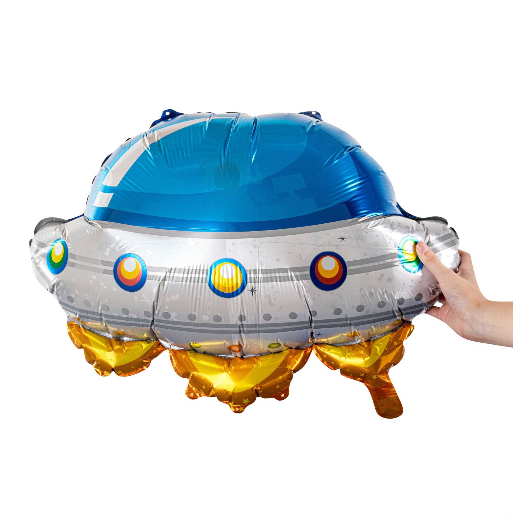 Balloonify Mylar UFO Balloon - 24 3/4" x 20 3/4" - 1 count box