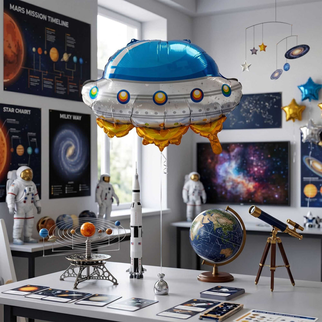 Balloonify Mylar UFO Balloon - 24 3/4" x 20 3/4" - 100 count box