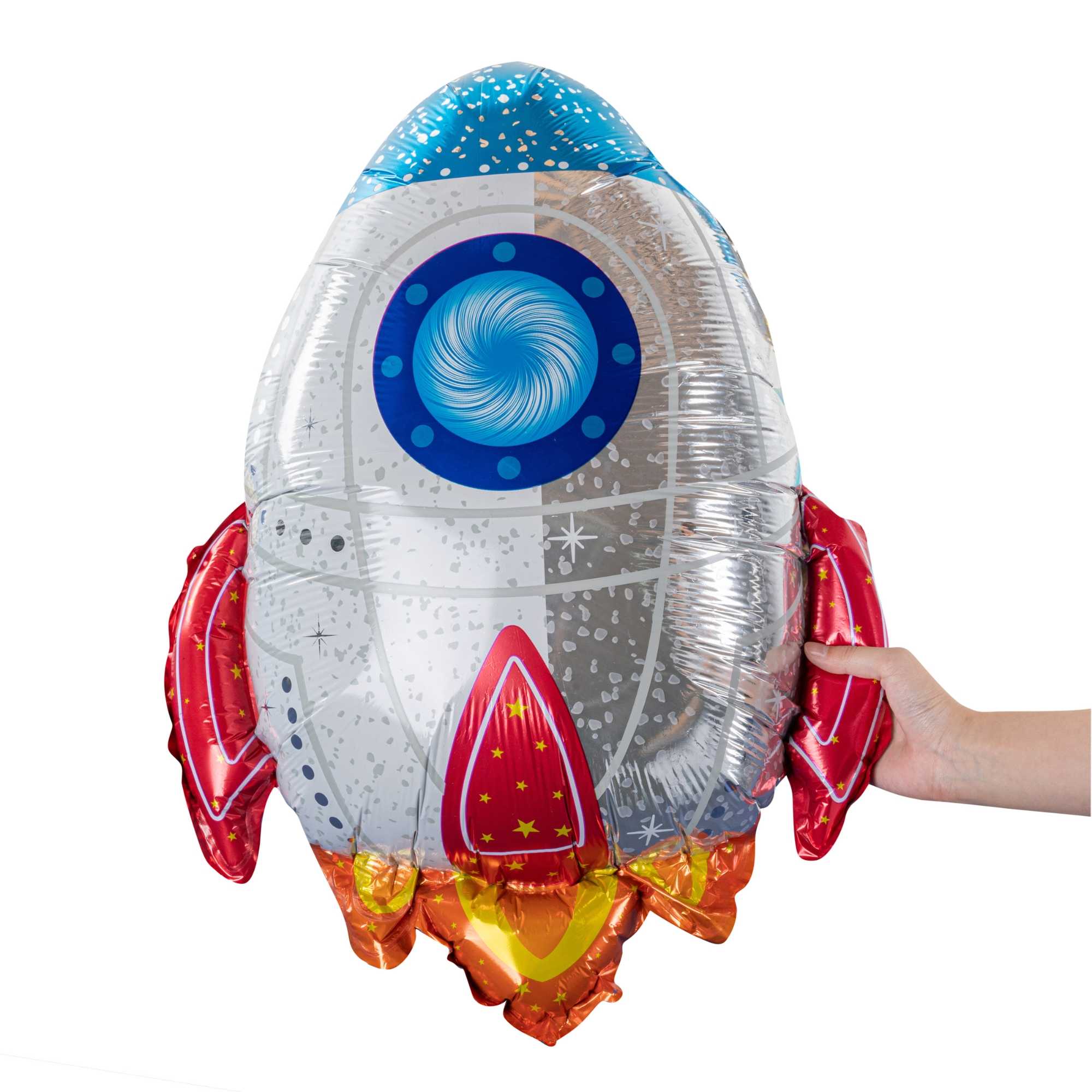 Balloonify Mylar Rocket Ship Balloon - 28 3/4" x 23 1/2" - 1 count box