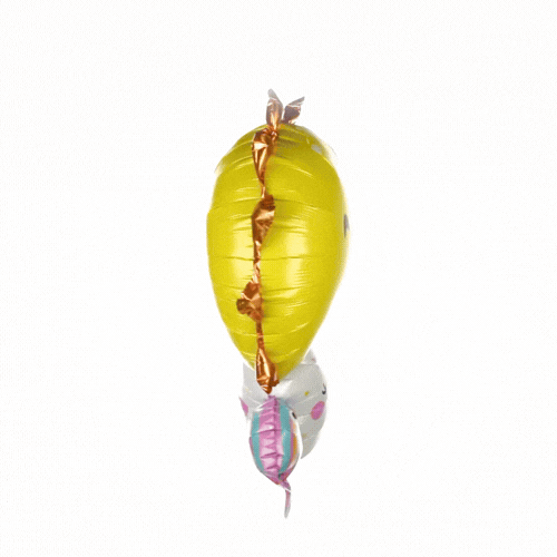 Balloonify Mylar Sun, Cloud and Rainbow Family Balloon - 30 1/4" x 23 1/4" - 100 count box
