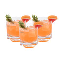 Bev Tek 8 oz Polycarbonate Rocks Glass - 3" x 3" x 3 1/4" - 6 count box