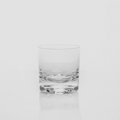 Bev Tek 8 oz Polycarbonate Rocks Glass - 3" x 3" x 3 1/4" - 6 count box