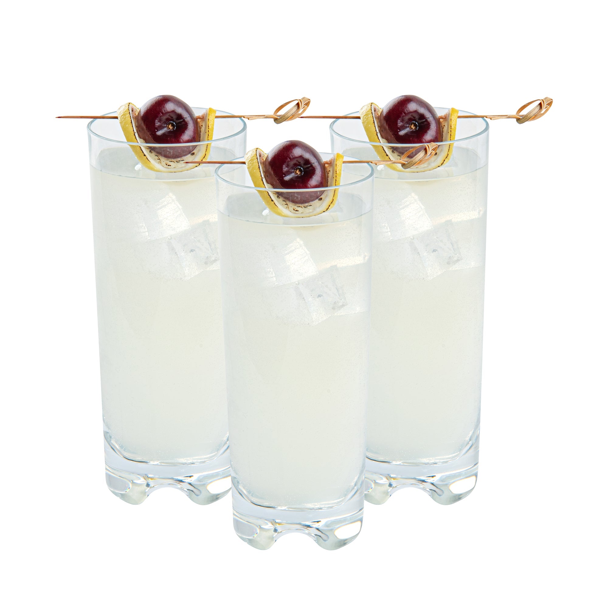 Bev Tek 10 oz Polycarbonate Collins Glass - 2 1/2" x 2 1/2" x 6 1/4" - 6 count box