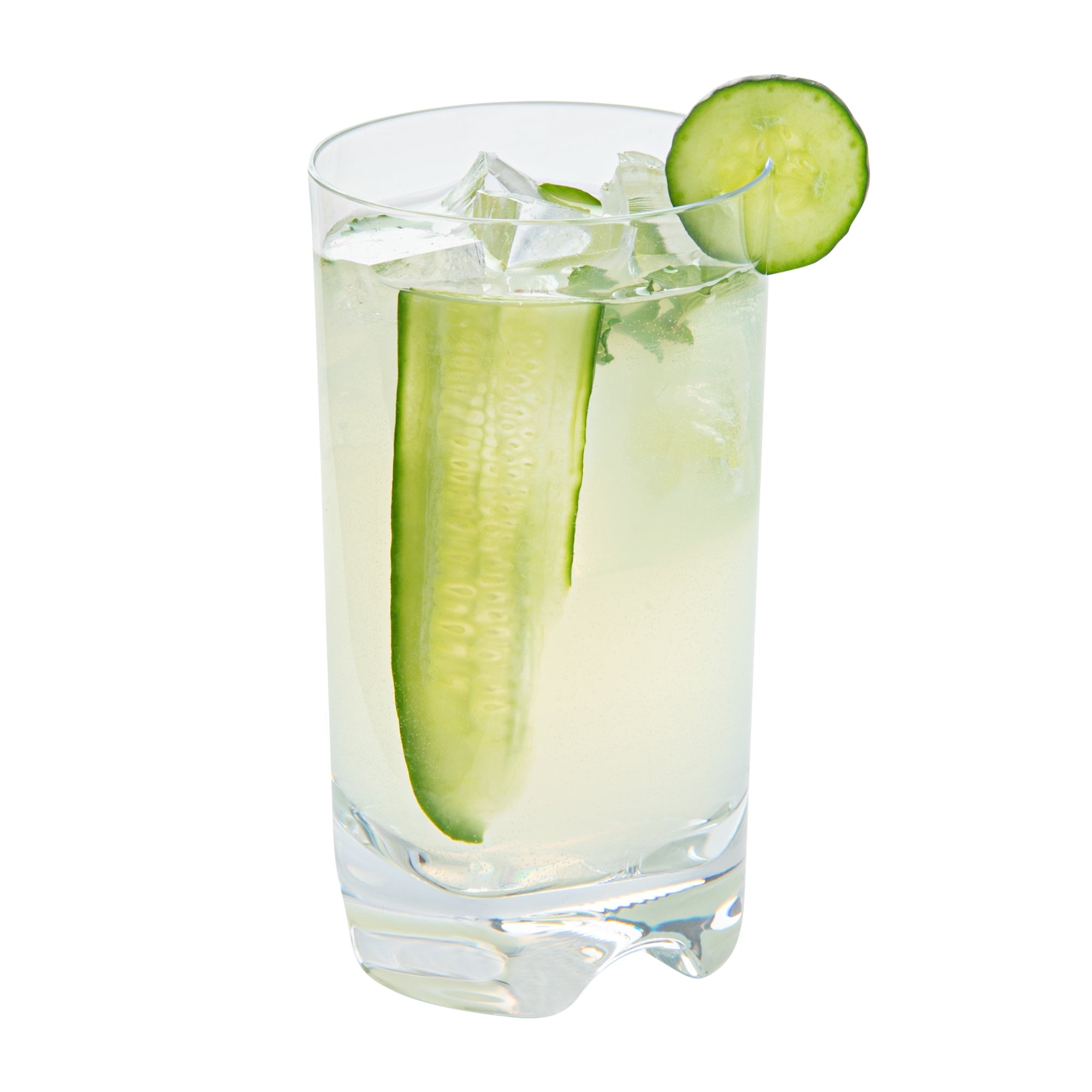 Bev Tek 14 oz Polycarbonate Highball Glass - 3" x 3" x 5 1/2" - 48 count box