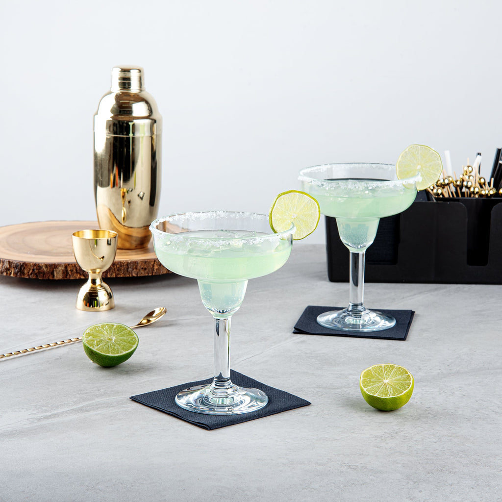 Bev Tek 15 oz Polycarbonate Margarita Glass - 5 1/4" x 5 1/4" x 6 3/4" - 6 count box