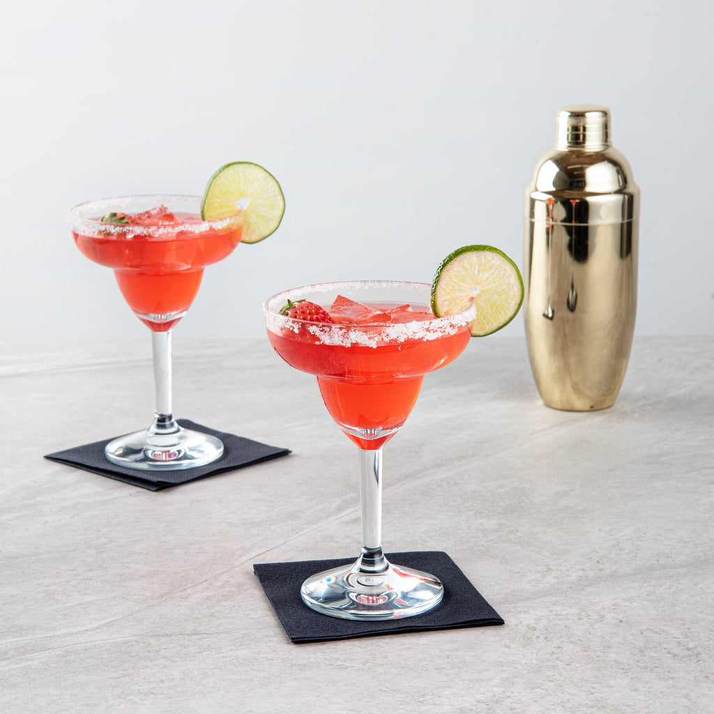 Bev Tek 11 oz Polycarbonate Margarita Glass - 4 1/2" x 4 1/2" x 6 3/4" - 6 count box