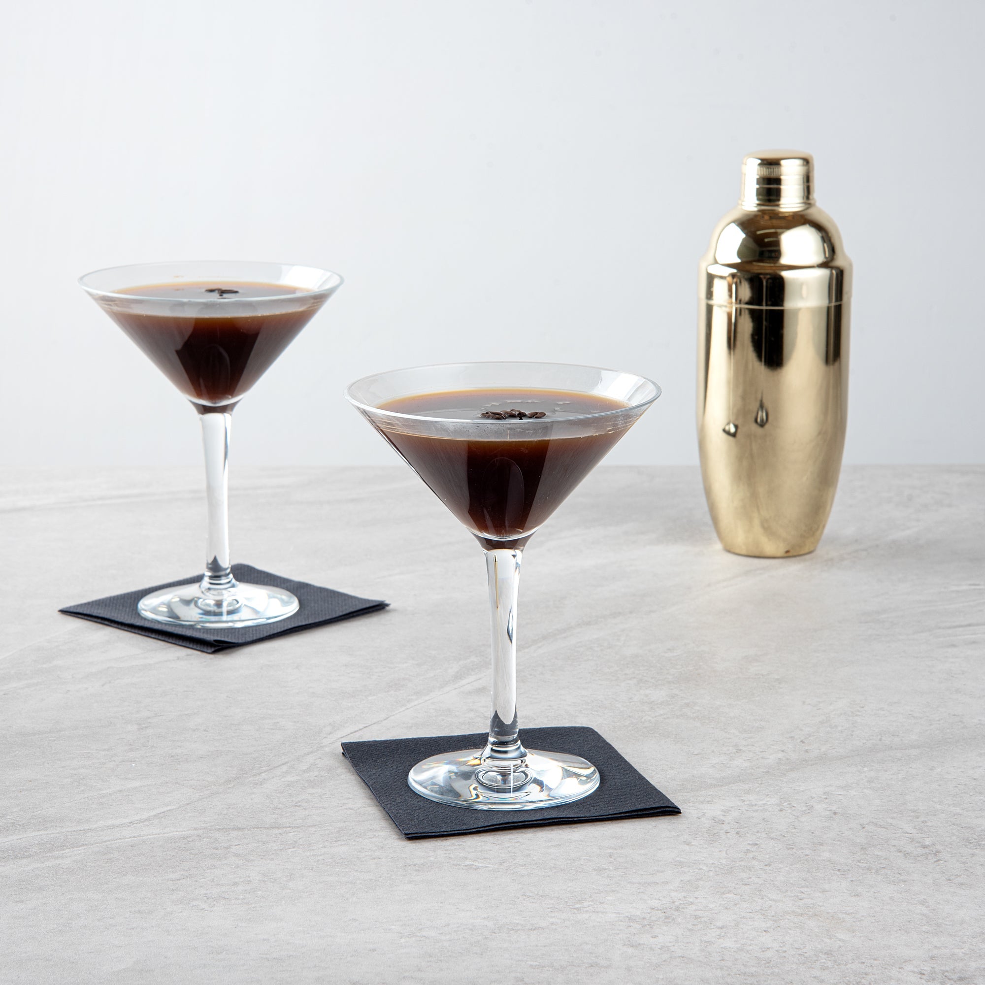 Bev Tek 10 oz Polycarbonate Cocktail Martini Glass - 5 1/4" x 5 1/4" x 6 3/4" - 24 count box
