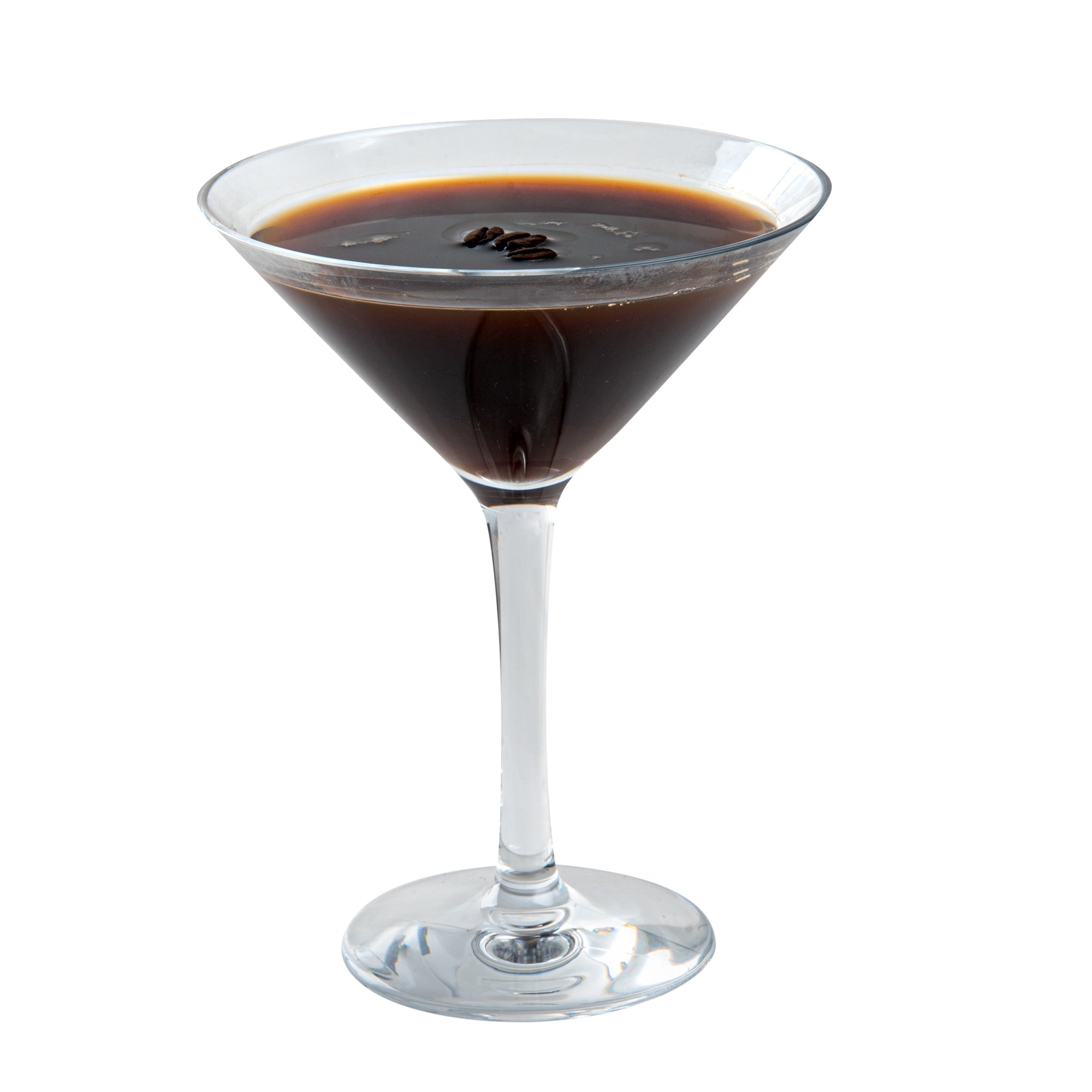 Bev Tek 10 oz Polycarbonate Cocktail Martini Glass - 5 1/4" x 5 1/4" x 6 3/4" - 24 count box