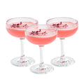 Bev Tek 7 oz Polycarbonate Champagne Coupe Glass - 3 3/4" x 3 3/4" x 5" - 48 count box