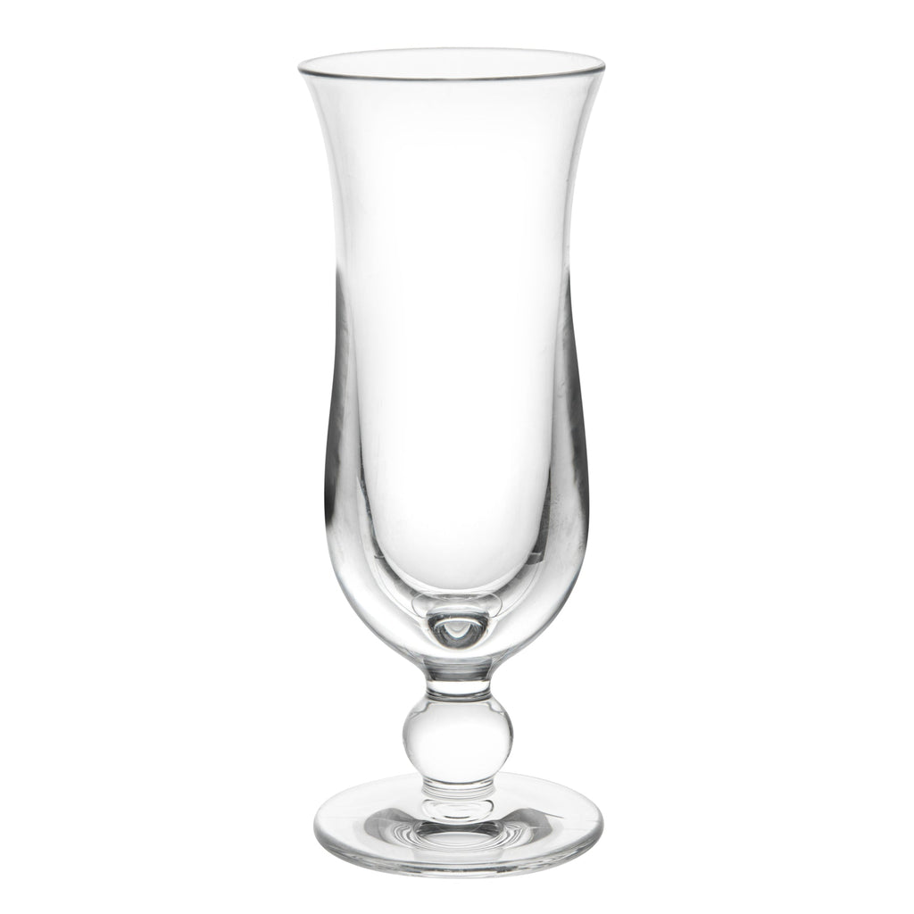 Bev Tek 11 oz Polycarbonate Hurricane Glass - 3" x 3" x 8" - 6 count box