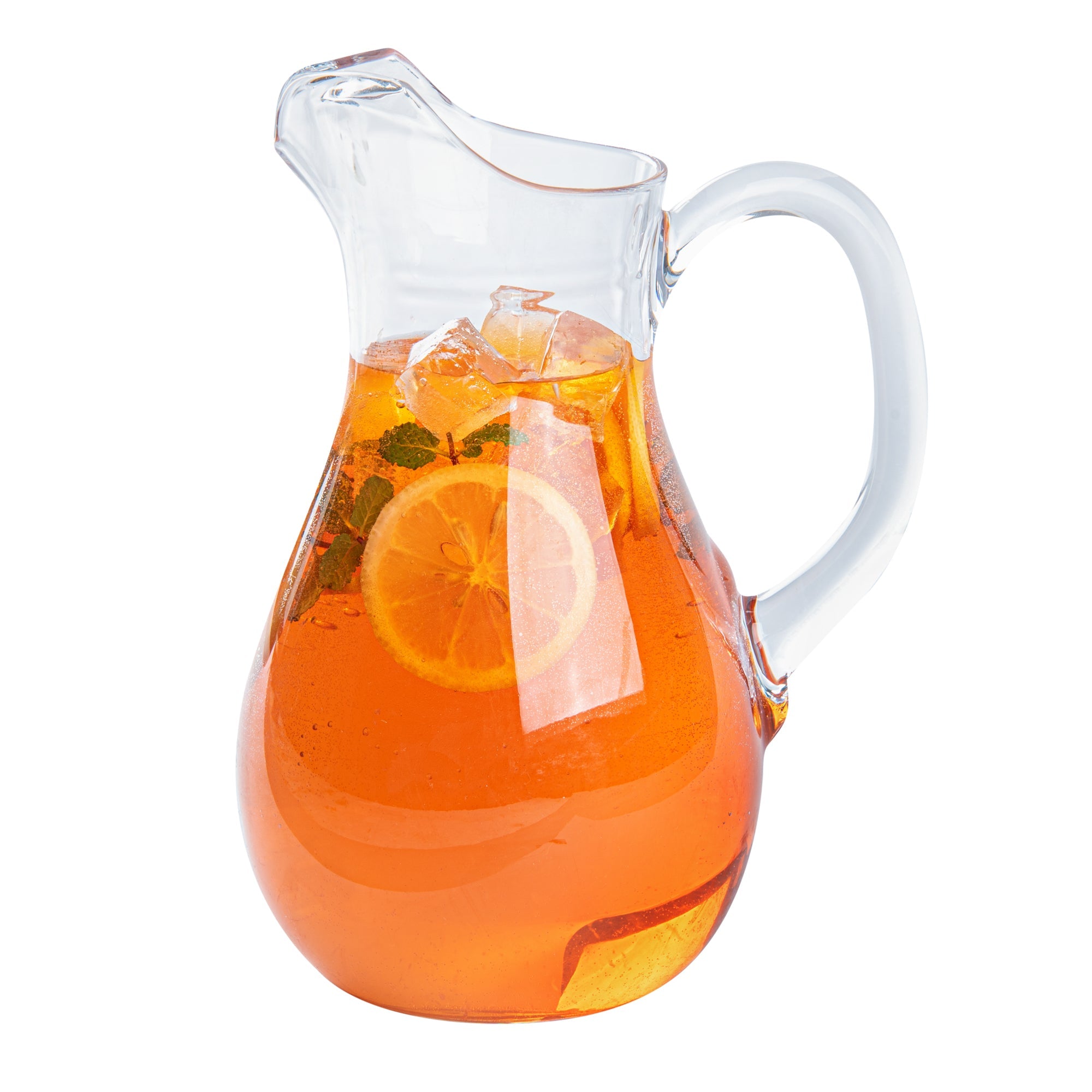 Bev Tek 57 oz Clear Polycarbonate Water Pitcher - 7" x 3 1/2" x 9 1/2" - 1 count box