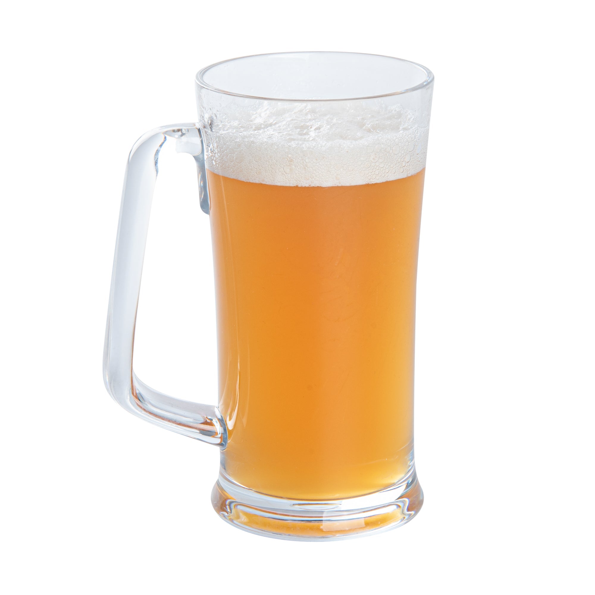 Bev Tek 17 oz Polycarbonate Beer Mug - 4 3/4" x 3 1/4" x 6 1/2" - 6 count box