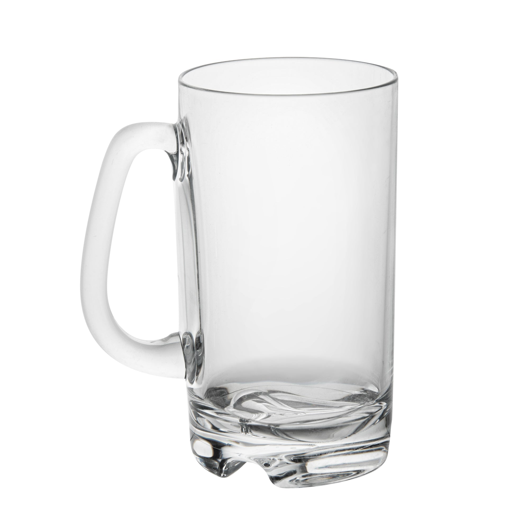 Bev Tek 18 oz Polycarbonate Beer Mug - 4 3/4" x 3 1/4" x 6" - 6 count box
