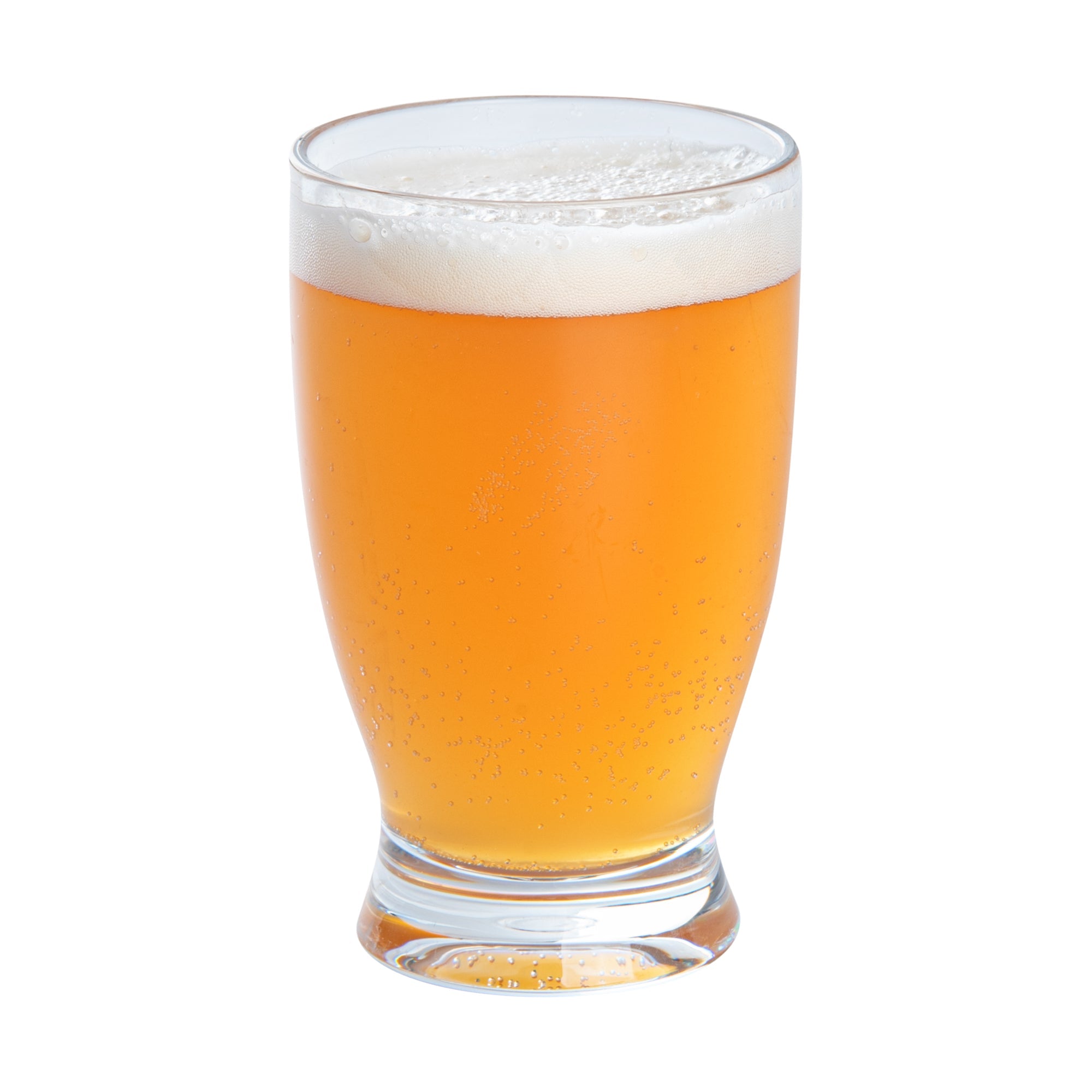Bev Tek 12 oz Polycarbonate Craft Beer Glass - 3" x 3" x 5" - 6 count box