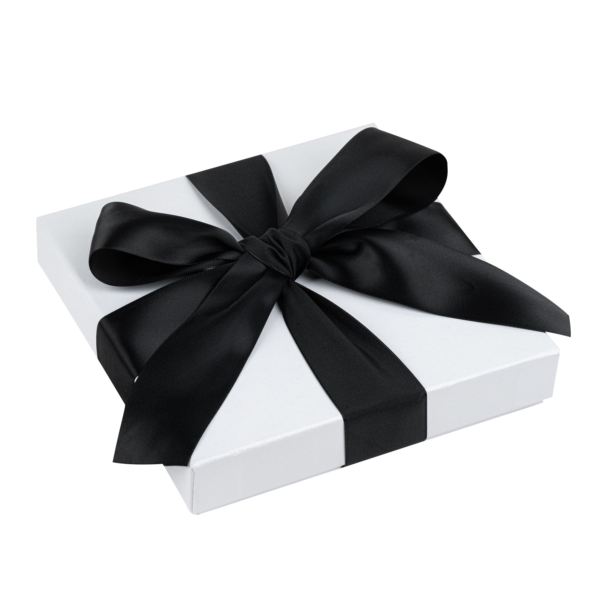Gift Tek Black Polyester Satin Ribbon - Single Face - 1 1/2" x 10 yds - 1 count box