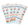 Bag Tek Plastic Candy Bag - Halloween Words, Gusseted - 4" x 2" x 9 1/2" - 4000 count box