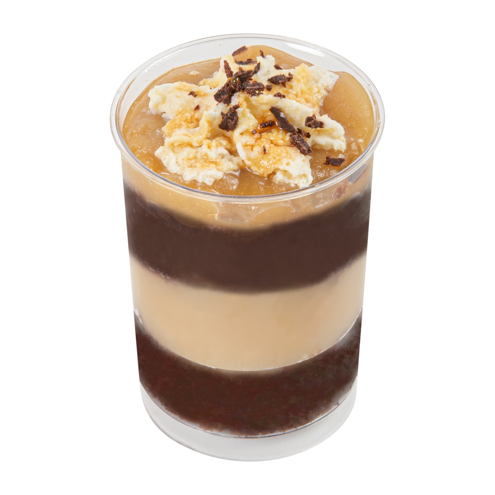 Mini Serve 5 oz Round Clear Plastic Dessert Cup - 2 1/4" x 2 1/4" x 3 1/4" - 25 count box